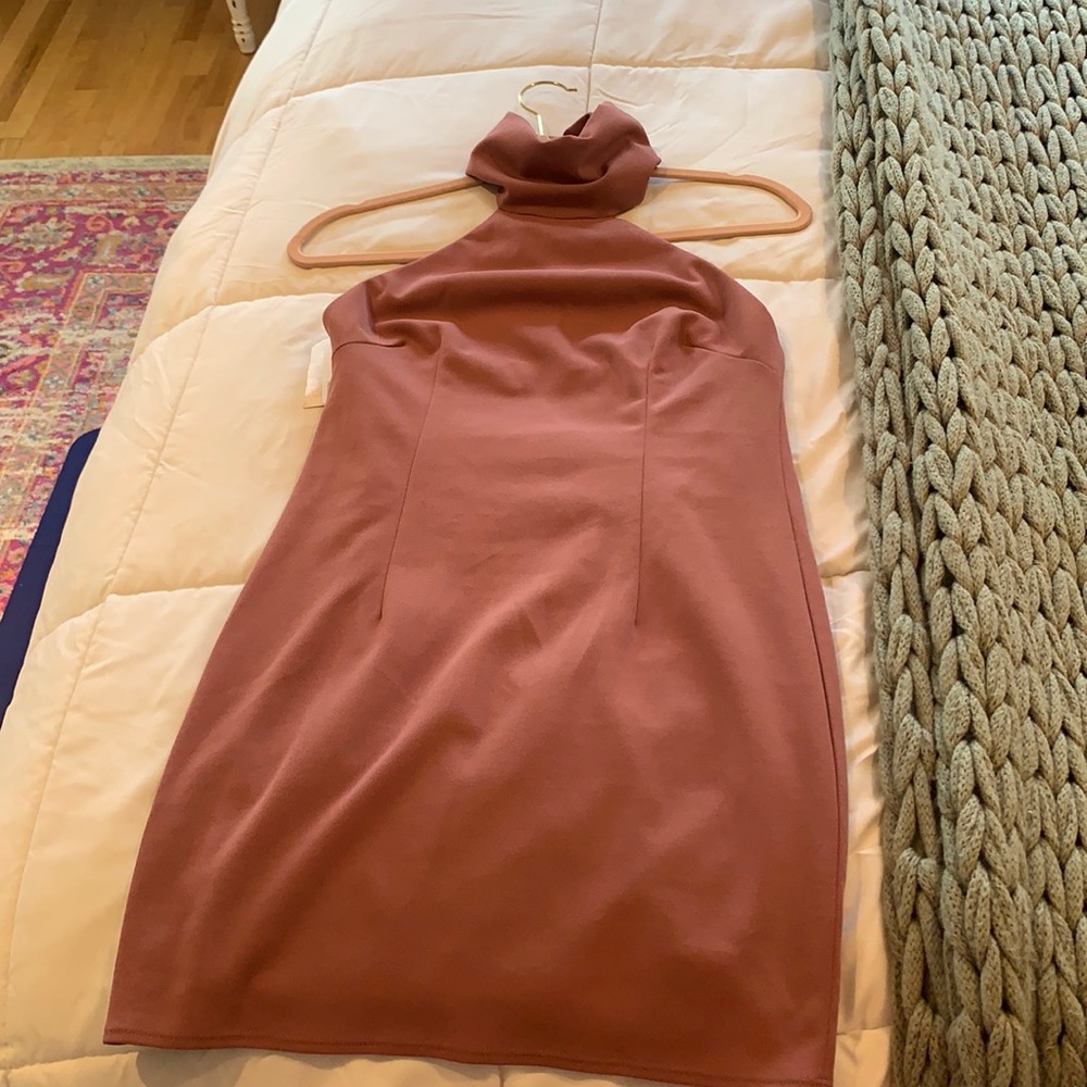 Brand New Katie May Mulberry high neck dress!!